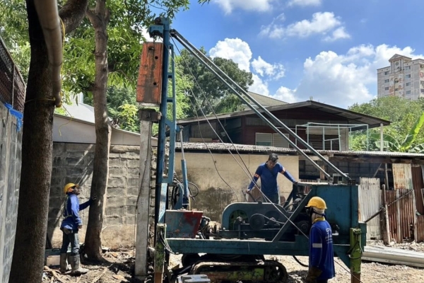 ไซต์งาน วัดเจ้ามูล ก่อสร้าง สร้างกุฏิ